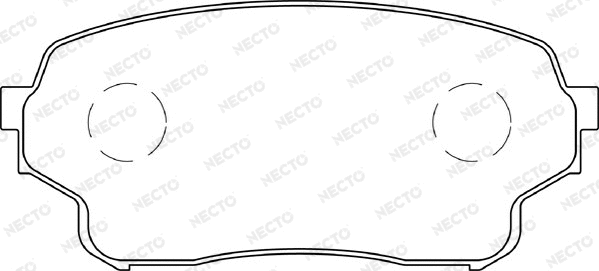 Brake Pad Set, disc brake (FD7361A)