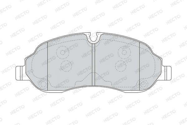 Brake Pad Set, disc brake (FD7624V)