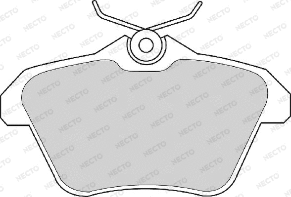 Brake Pad Set, disc brake (FD6631A)