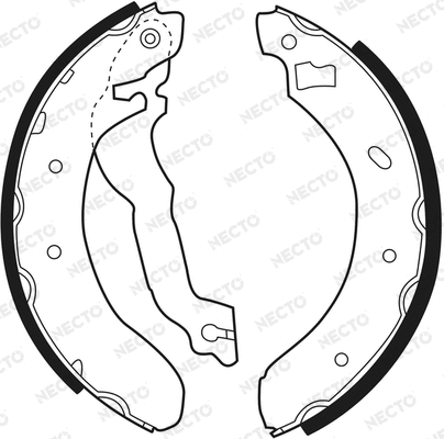 Brake Shoe Set (N1472)