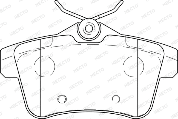 Brake Pad Set, disc brake (FD7427A)