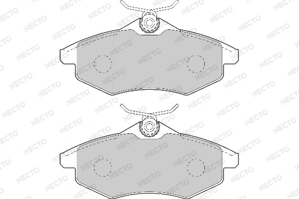 Brake Pad Set, disc brake (FD7027A)