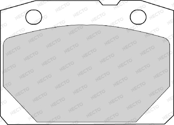 Brake Pad Set, disc brake (FD810A)