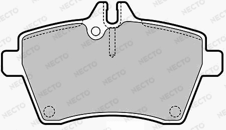 Brake Pad Set, disc brake (FD7161A)