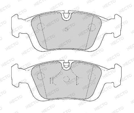 Brake Pad Set, disc brake (FD6838A)