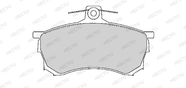 Brake Pad Set, disc brake (FD6798A)