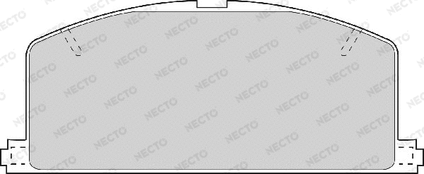 Brake Pad Set, disc brake (FD6200A)