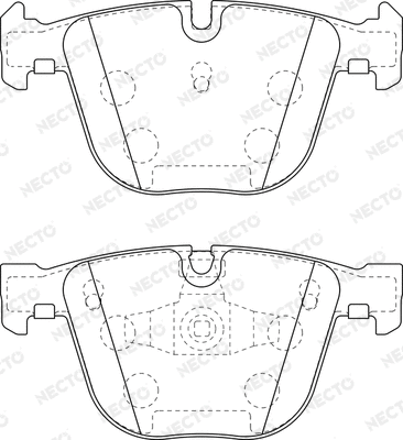Brake Pad Set, disc brake (FD7470A)