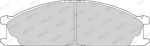 Brake Pad Set, disc brake (FD6566A)