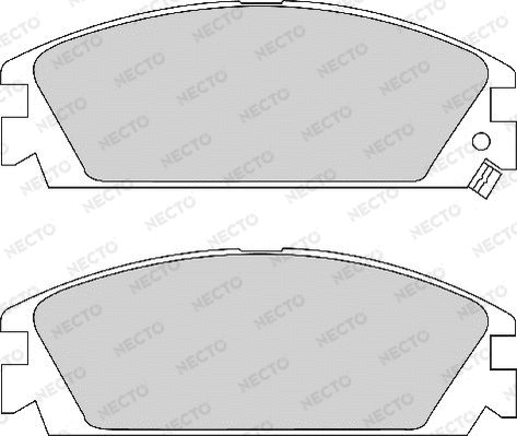 Brake Pad Set, disc brake (FD6290A)