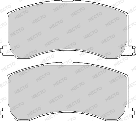 Brake Pad Set, disc brake (FD6834A)