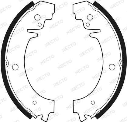 Brake Shoe Set (N1335)