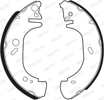 Brake Shoe Set (N1522)
