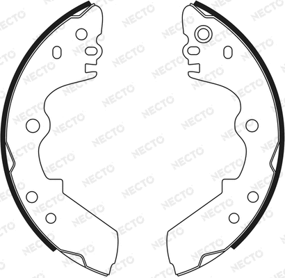 Brake Shoe Set (N1511)