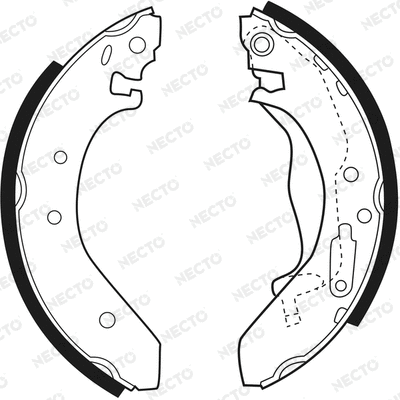 Brake Shoe Set (N1459)