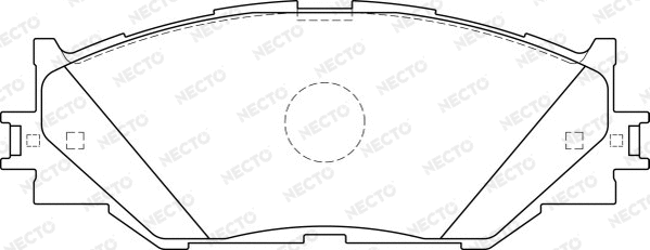 Brake Pad Set, disc brake (FD7579A)