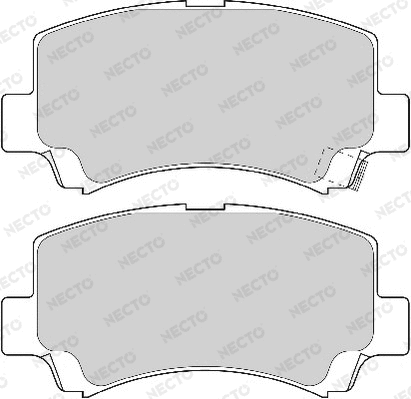 Brake Pad Set, disc brake (FD6912A)