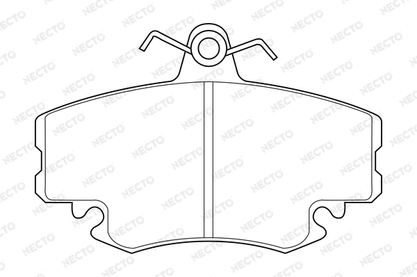 Brake Pad Set, disc brake (FD7181A)
