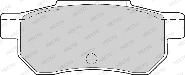 Brake Pad Set, disc brake (FD6344A)
