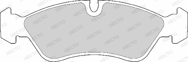 Brake Pad Set, disc brake (FD6277A)