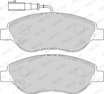 Brake Pad Set, disc brake (FD6918A)