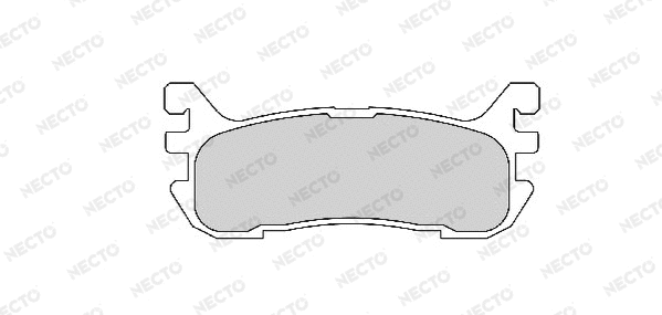 Brake Pad Set, disc brake (FD6750A)