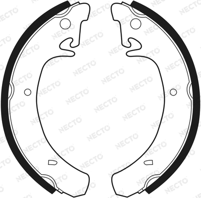 Brake Shoe Set (N1353)