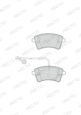 Brake Pad Set, disc brake (FD7505A)