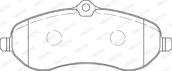 Brake Pad Set, disc brake (FD7316V)