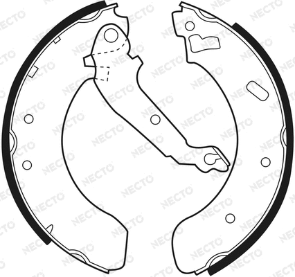 Brake Shoe Set (N1426)