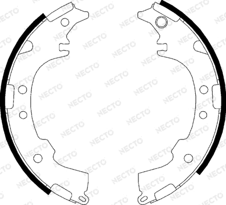 Brake Shoe Set (N1685)