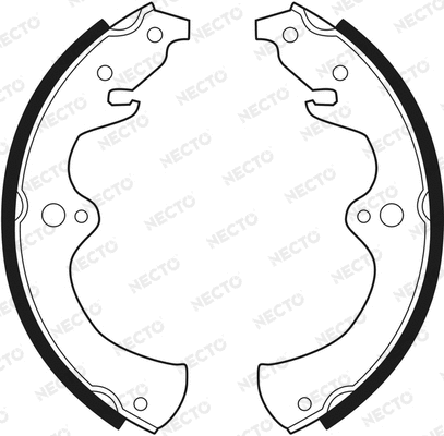 Brake Shoe Set (N1439)