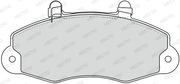 Brake Pad Set, disc brake (FD6800V)