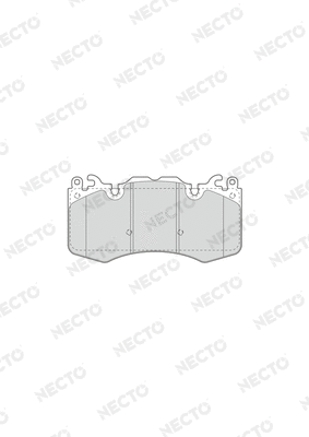 Brake Pad Set, disc brake (FD7522A)
