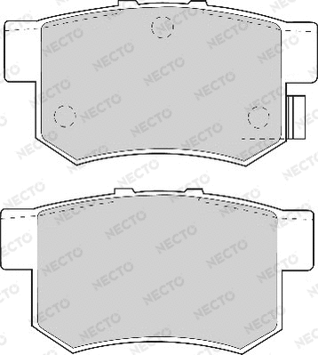 Brake Pad Set, disc brake (FD6625A)