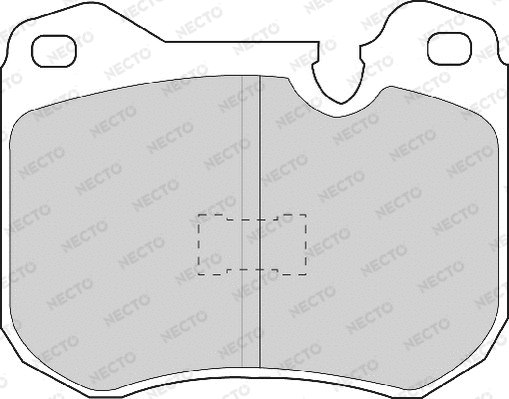 Brake Pad Set, disc brake (FD6333A)