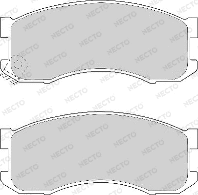 Brake Pad Set, disc brake (FD6660A)