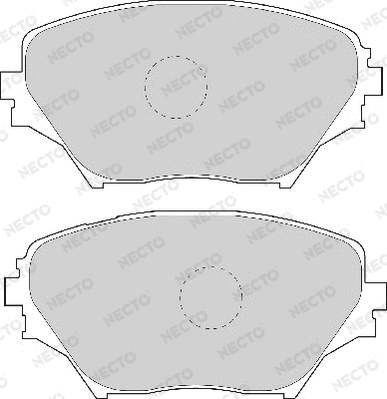 Brake Pad Set, disc brake (FD6999A)