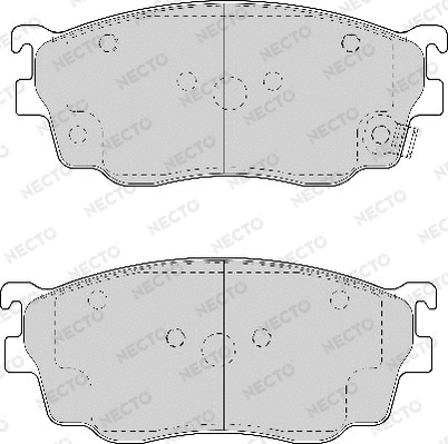 Brake Pad Set, disc brake (FD6982A)