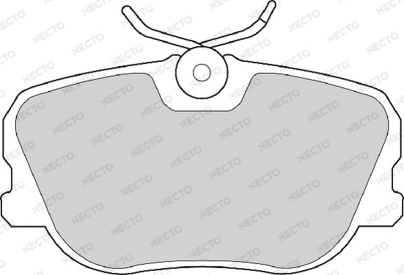 Brake Pad Set, disc brake (FD6719A)