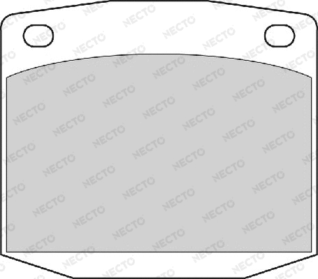 Brake Pad Set, disc brake (FD6334A)