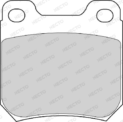 Brake Pad Set, disc brake (FD6603A)