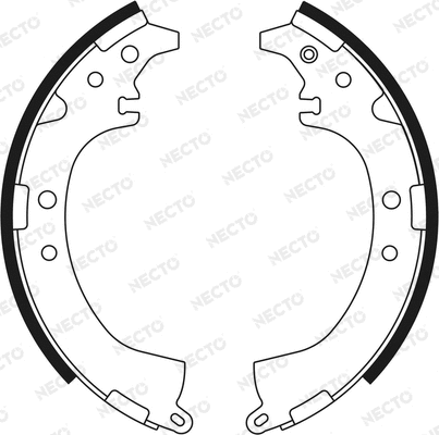 Brake Shoe Set (N1550)