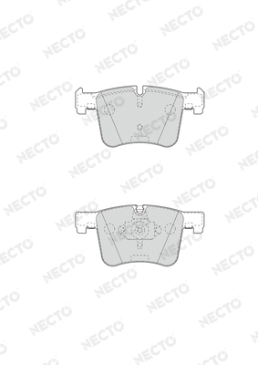 Brake Pad Set, disc brake (FD7536A)