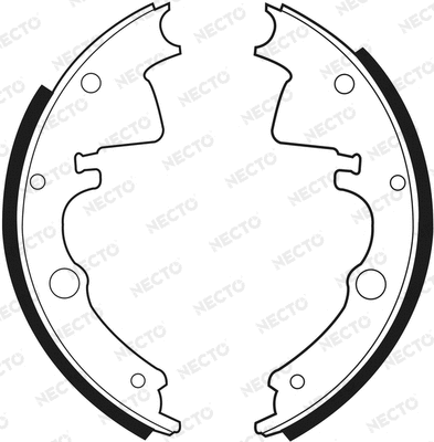 Brake Shoe Set (N1349)