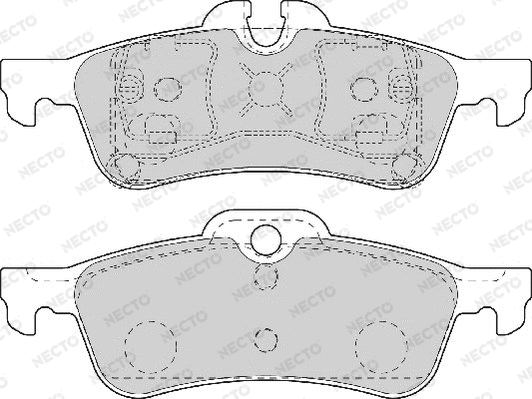 Brake Pad Set, disc brake (FD7103A)