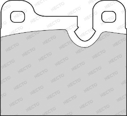 Brake Pad Set, disc brake (FD4138A)