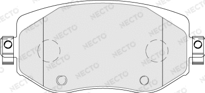 Brake Pad Set, disc brake (FD7782A)