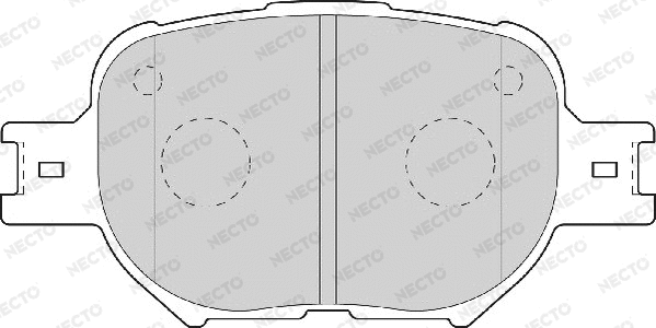 Brake Pad Set, disc brake (FD7020A)