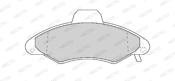 Brake Pad Set, disc brake (FD6756A)